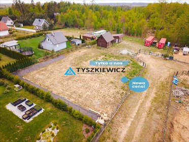 Działka rekreacyjna z pozwoleniem na budowę, blisko jeziora działka Kłodno