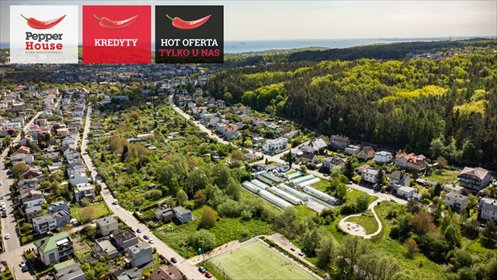 działka na sprzedaż 470m2 działka Gdynia, Mały Kack, Sieradzka