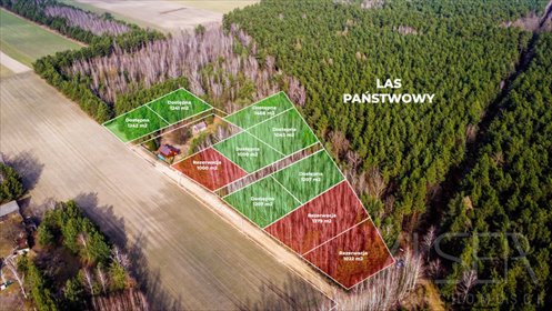Działki budowlane w Rząśniku 1000 m² - polecam działka Rząśnik, Leśna