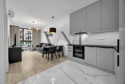 Nowoczesny klimatyzowany apartament 42 m2 w prestiżowym budynku mieszkanie Warszawa, Wola, Grzybowska