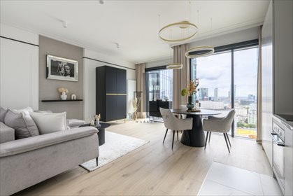 Studio 36 m² na 28. piętrze z panoramicznym widokiem - polecam! mieszkanie Warszawa, Wola, Prosta