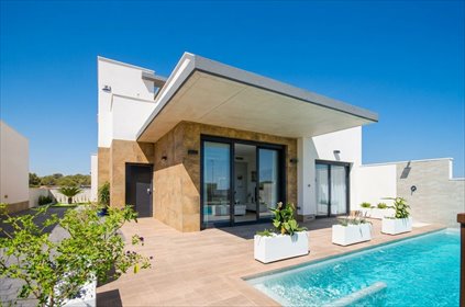 Na sprzedaż nowoczesne wille 144 m² z basenem w San Miguel de Salinas dom Costa Blanca, Costa Blanca