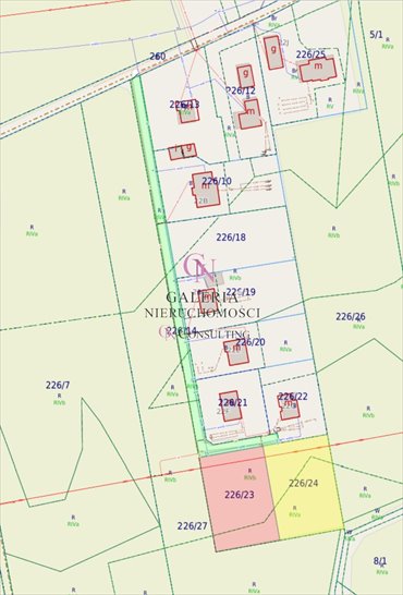 działka na sprzedaż 1531m2 działka Frydrychowo