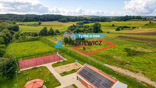 działka na sprzedaż 1012m2 działka Sopieszyno, Kwiatowa