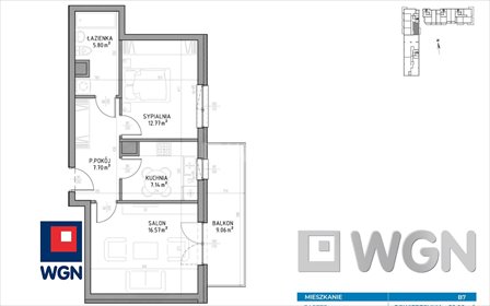 mieszkanie na sprzedaż 50m2 mieszkanie Lublin, Wrotków, Wrotków