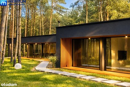 Nowoczesna rezydencja 213 m² z basenem i prywatnością dom Milanówek