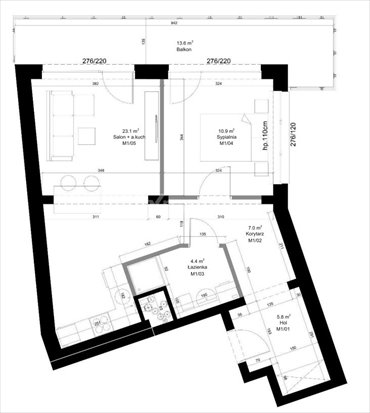 mieszkanie na sprzedaż 51m2 mieszkanie Poznań, Winiary