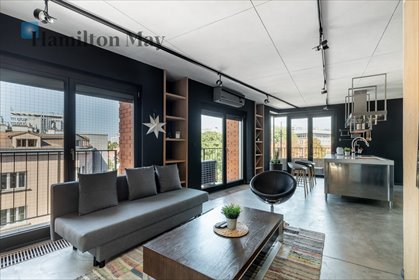 Nowoczesny 64 m² apartament z tarasem i klimatyzacją mieszkanie Kraków, Stare Miasto, Szlak
