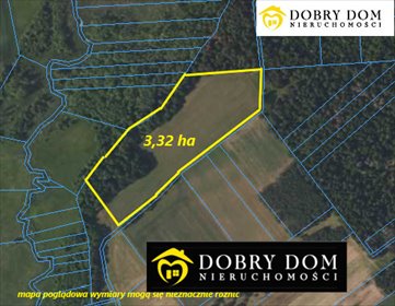 działka na sprzedaż 33200m2 działka Dąbrowa Białostocka