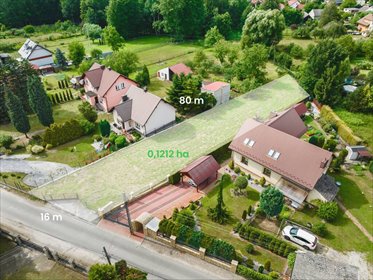 Na sprzedaż działka 1212 m² w Tyncu, Kraków działka Kraków, Tyniec, Tyniec, Grodzisko