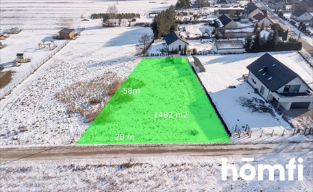 działka na sprzedaż 1482m2 działka Bolmin