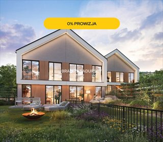 Nowoczesne segmenty w Skotnikach z ogródkiem i wysokim standardem dom Kraków, Dębniki, Skotnicka
