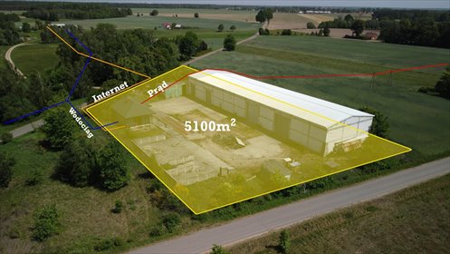 magazyn na sprzedaż 1022m2 magazyn Ciechanów, Centrum