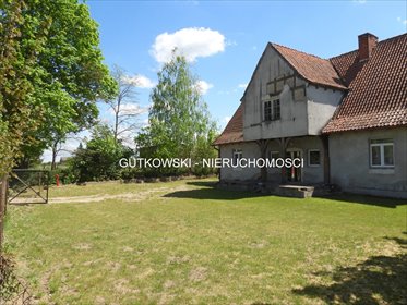 Dom z cegły na Mazurach (250 m², potencjał remontu) dom Podlasek