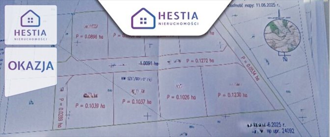 działka na sprzedaż 1000m2 działka Bielkowo