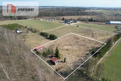działka na sprzedaż 3000m2 działka Klawkowo