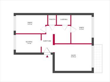 mieszkanie na sprzedaż 54m2 mieszkanie Łódź, Chojny, Jacka Malczewskiego