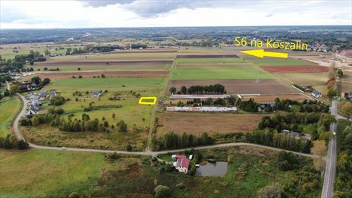 Działka siedliskowa 518 m² z uzbrojeniem - polecam działka Warszkowo, Kolonia