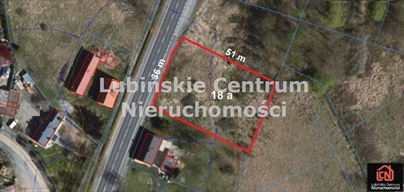 Działka 1800 m² z mediami - świetna komunikacja działka Kochlice
