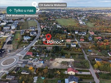 Działka przy głównej arterii Wołomina z dostępem z al. Niepodległości działka Wołomin, al. Niepodległości