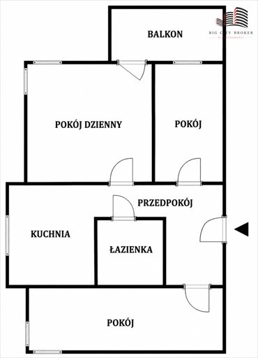 Do sprzedania funkcjonalne 3-pokojowe mieszkanie 59,2 m² z loggią mieszkanie Lublin, Sławinek, Kolorowa