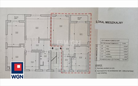 Elegancki apartament 72,7 m2 w Katowicach Ligocie mieszkanie Katowice, Ligota, Panewnicka