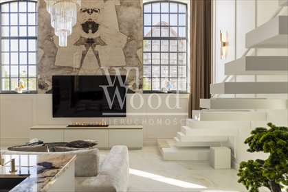 Luksusowy apartament z widokiem na Motławę i 4,7 m wysokości mieszkanie Gdańsk, Śródmieście, Kamienna Grobla