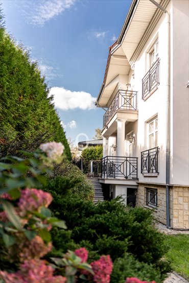 Luksusowa rezydencja 390 m² na Mokotowie (przestronne wnętrza) dom Warszawa, Mokotów, Kątna