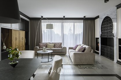 Luksusowy penthouse 135 m² z tarasem i garażem. mieszkanie Warszawa, Wilanów Zawady, Bruzdowa