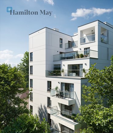 Na sprzedaż luksusowy apartament 54 m² z tarasem 39 m² na Saskiej Kępie mieszkanie Warszawa, Praga-Południe, Genewska