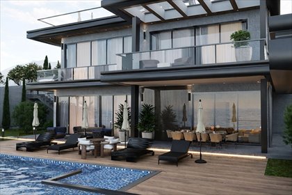 Luksusowa willa z basenem i panoramicznym widokiem dom Lapta, Lapta, Girne, Cypr Północny