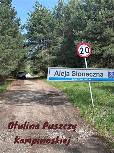 Na sprzedaż działka budowlana 1600 m² Marianów z mediami działka Marianów