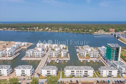 Luksusowy apartament 94 m² z mariną i widokiem na miejsca. mieszkanie Gdańsk, Sobieszewo, Łąkowa