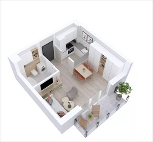 mieszkanie na sprzedaż 29m2 mieszkanie Gniew, Leśna