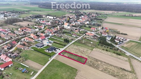 Działka 1000 m² z pozwoleniem na dom Solaris III - polecam! działka Mańkowice