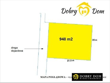 Do sprzedania działka 948 m² pod zabudowę w spokojnej okolicy działka Dobrzyniewo Kościelne