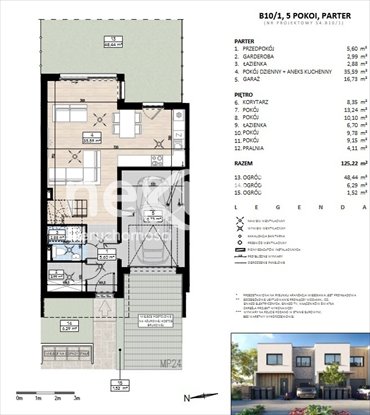 dom na sprzedaż 125m2 dom Wrocław, Maślice, Maślice