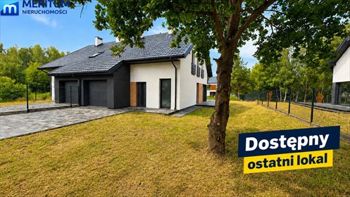 Nowoczesny bliźniak 140 m2 z dużą działką. dom Osowiec