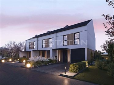 Zapraszam do obejrzenia domu szeregowego 106 m² z garażem i działką dom Rzeszów, Słocina, Słocińska
