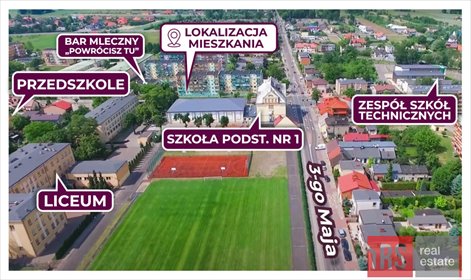 mieszkanie na wynajem 47m2 mieszkanie Turek, Stanisława Kączkowskiego