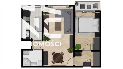 mieszkanie na sprzedaż 37m2 mieszkanie Lublin, Kalinowszczyzna, Lwowska