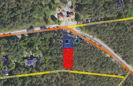 działka na sprzedaż 1174m2 działka Otwock, Otwock, Reymonta