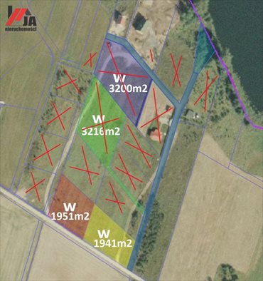 Działka rekreacyjna na sprzedaż Gulbiny 1 941m2 Foto 4