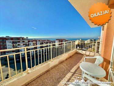 Apartament 45 m² z panoramicznym widokiem na morze - 200m od plaży mieszkanie Sveti Vlas, CROWN FORT CLUB