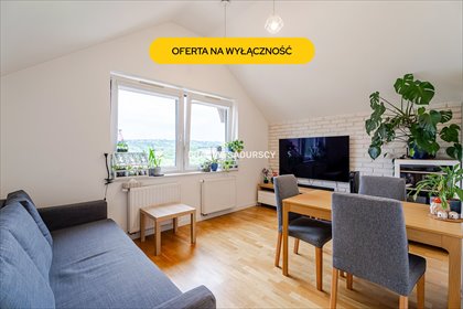 Dwupoziomowe 3-pokojowe mieszkanie 65 m² z poddaszem, balkonem mieszkanie Wieliczka, Krakowska