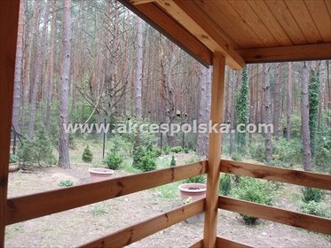Urokliwy dom 35 m2 na leśnej działce, pełne wyposażenie dom Łosie, Jeżowa