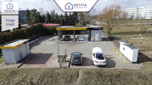 Działka z inwestycją: myjnia i dzierżawa (1108 m²) lokal użytkowy Złocieniec, al. Piastów