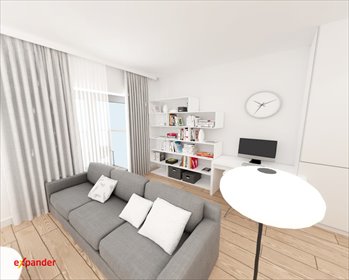 Do sprzedania nowoczesna kawalerka 31 m² z balkonem w centrum Wrocławia mieszkanie Wrocław, Przedmieście Świdnickie, Gwarna