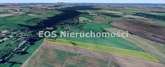 działka na sprzedaż 21415m2 działka Drynki