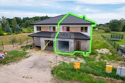 Nowoczesny dom 128 m2 z garażem w stanie deweloperskim dom Niekłonice, Brzozowa